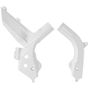 Protezioni telaio POLISPORT - KTM - Bianco P8472900003
