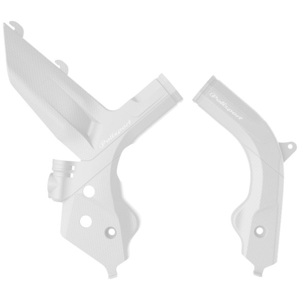 Protezioni telaio POLISPORT - KTM - Bianco P8472900003