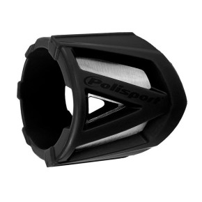 Protezione silenziatore POLISPORT - Circonferenza da 340 a 400mm - Nero P8484000001