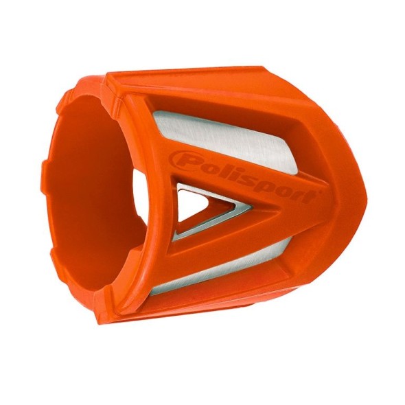 Protezione silenziatore POLISPORT - Circonferenza da 340 a 400mm - Arancione P8484000002