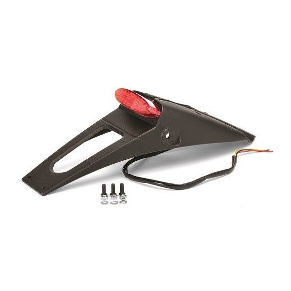 Prolunga portatarga universale POLISPORT con illuminazione targa, luce stop e posizione - Omologata ECE P8565900001