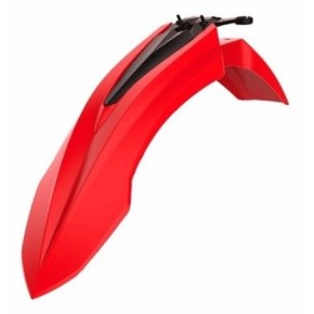 Parafango anteriore con supporto di rinforzo BETA rosso P8574700001