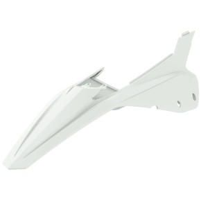 Parafango posteriore con portanumeri laterali BETA bianco P8585300001