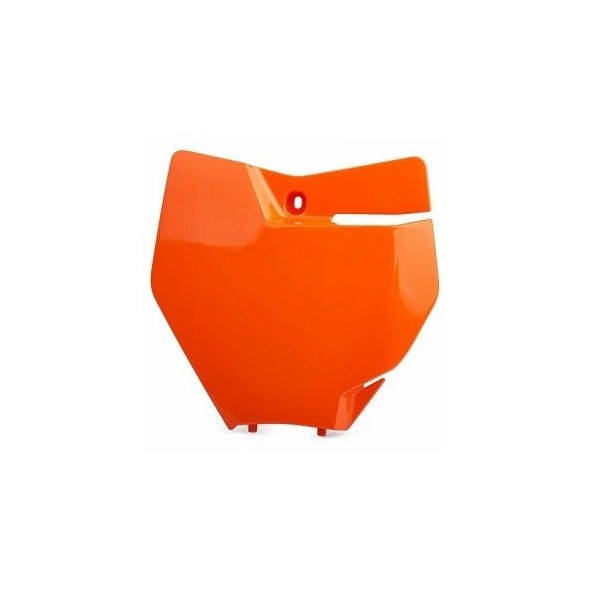 Tabella portanumero KTM arancione16 P8664900001
