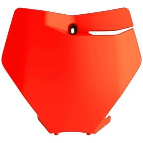Tabella portanumero KTM arancione fluo P8666400006