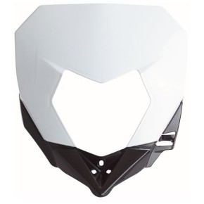 Mascherina portafaro SHERCO bianco/nero P8679800003