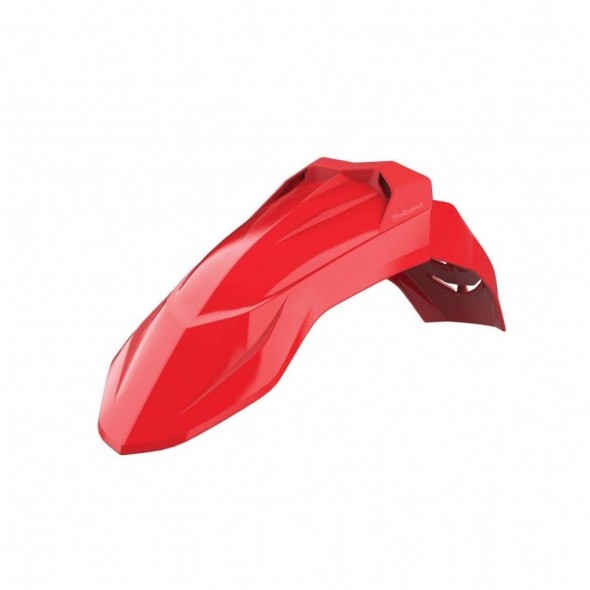 Parafango anteriore universale POLISPORT - SM FENDER rosso cr04 - con kit montaggio P8685400003