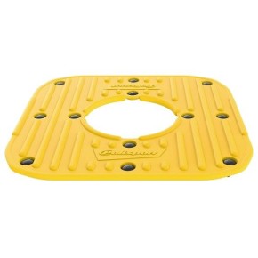 Pianale in gomma con clips di montaggio per POLISPORT Track Stand - Giallo P8985900005