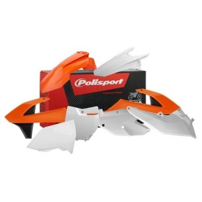 Kit plastiche KTM Arancione16/Bianco P90679