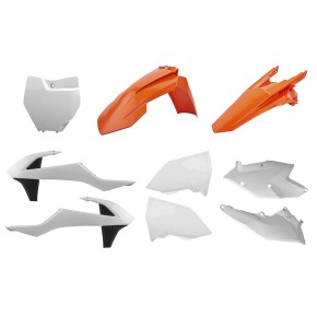 Kit plastiche KTM Arancione16/Bianco P90706