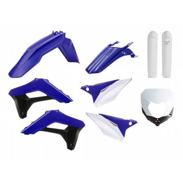 Kit plastiche SHERCO Blu/Bianco P90845