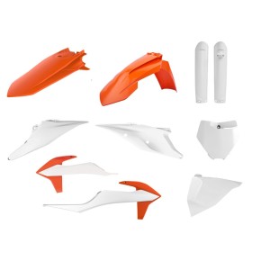 Kit plastiche KTM Arancione16/Bianco20 P91012