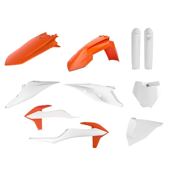Kit plastiche KTM Arancione16/Bianco20 P91012