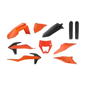 Kit plastiche KTM Arancione16/Nero P91015