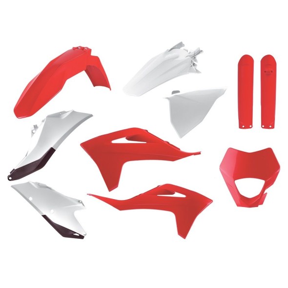 Kit plastiche GASGAS Rosso/Bianco P91026