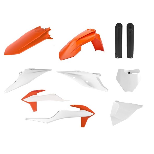 Kit plastiche KTM Arancione16/Bianco20 P91071
