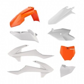 Kit plastiche KTM Arancione16/Bianco P91369