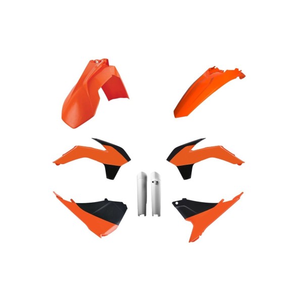 Kit plastiche KTM Arancione/Bianco P91463