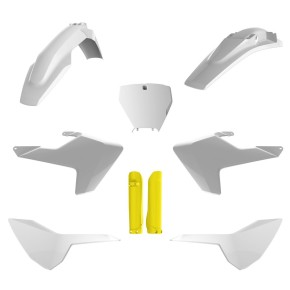 Kit plastiche HUSQVARNA Bianco/Giallo P91500
