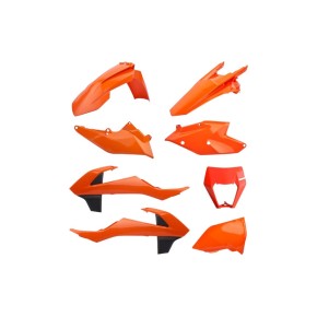 Kit plastiche KTM Arancione 16/Nero P91584