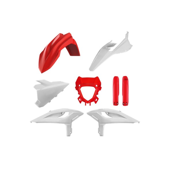 Kit plastiche BETA Rosso/Bianco P91595