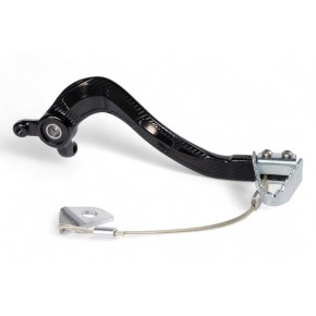 Pedale freno forgiato con puntale in acciaio HUSQVARNA KTM 85 nero PDF010N