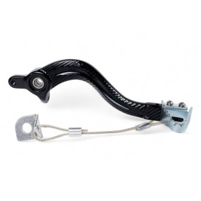 Pedale freno forgiato con puntale in acciaio HUSABERG HUSQVARNA KTM nero PDF015N