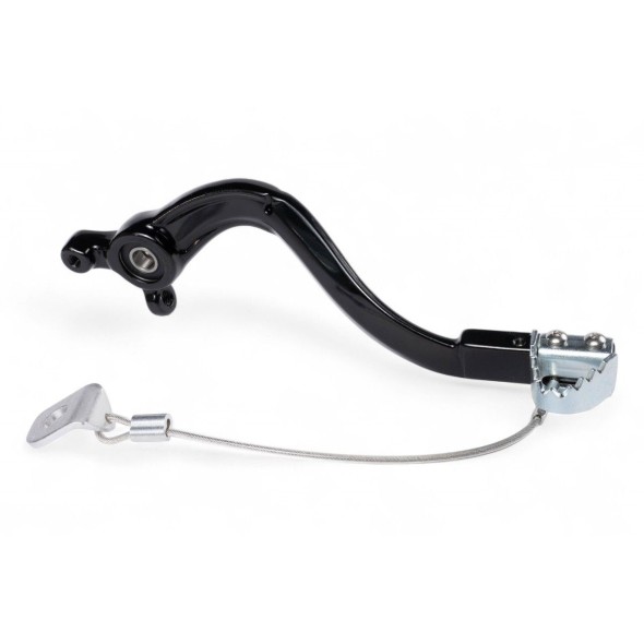 Pedale freno forgiato con puntale in acciaio GASGAS HUSQVARNA KTM 85 nero PDF023N