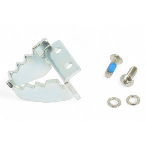 Puntale in acciaio zincato per pedali freno PDF (viti e ranelle incluse) PDF999