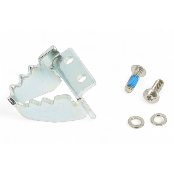Puntale in acciaio zincato per pedali freno PDF (viti e ranelle incluse) PDF999