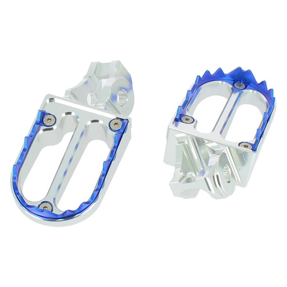 Pedane poggiapiedi in alluminio con denti in titanio PER06