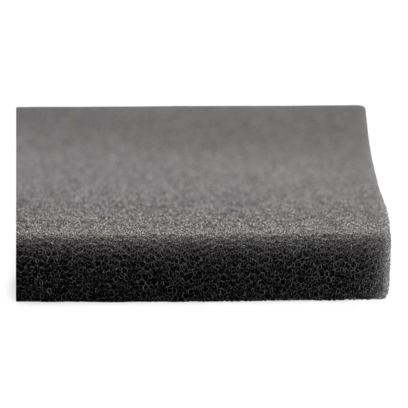 Foglio spugna per filtro porosità media/fine - 330x480mm - spessore 12mm PP45.12