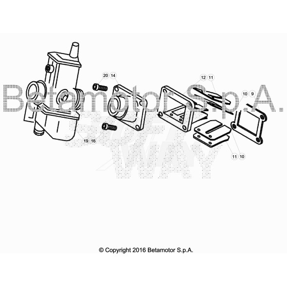 CARB.KEIHIN PWK28-EVO2T /250/300CC'13