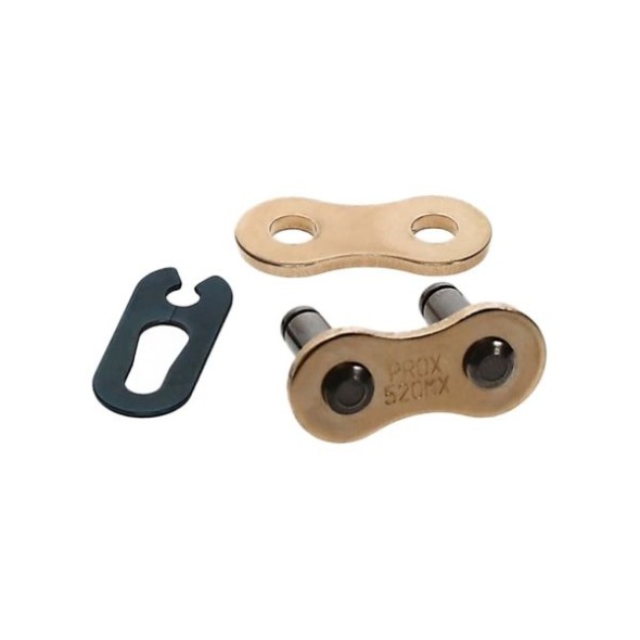 Maglia giunto PROX - per catena 520 MX - Oro PXCL520G