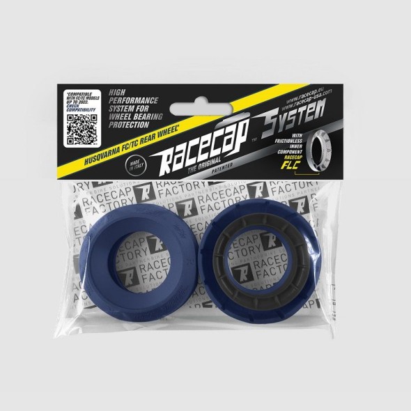 RACECAP System HUSQVARNA posteriore blu RCF104B