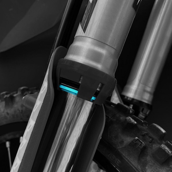 RACECAP Beaver - per forcelle WP da 48 mm (non per le Cone Valve) - nero RCF300N