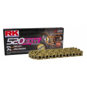 Catena RK 520 EXW - 120 maglie - Oro - con XW-ring RK520EXW120G