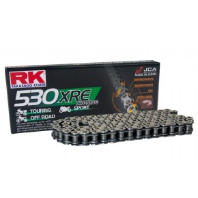 Catena RK 530 XRE - 120 maglie - Nero - con XW-ring RK530XRE120N