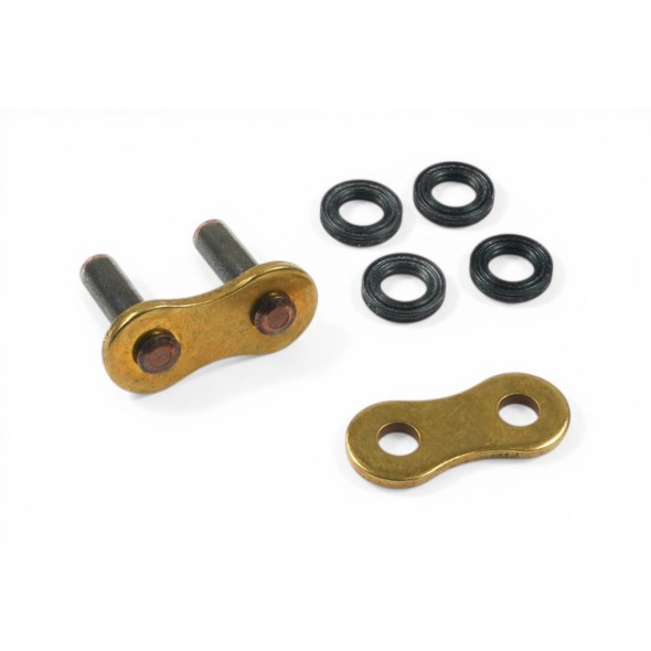 Maglia ribadire RK - per catena 520 EXW XW-ring - Oro RKMR520EXWG