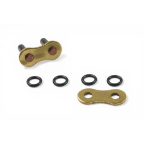 Maglia ribadire RK - per catena 520 SO O-ring - Oro RKMR520SOG