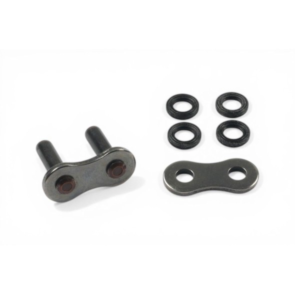 Maglia ribadire RK - per catena 525 XRE XW-ring - Nero RKMR525XREN