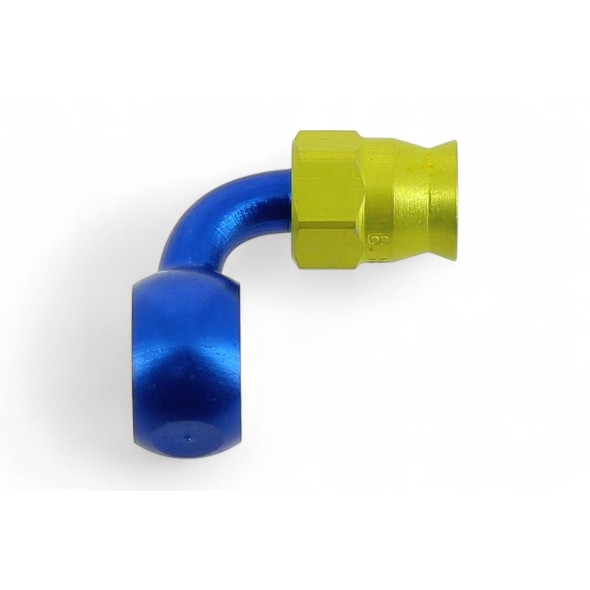 Raccordo occhiello piegato a 90° in lega leggera RTF013