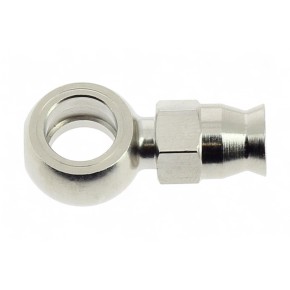 Raccordo occhiello diritto compatto in metallo RTF015