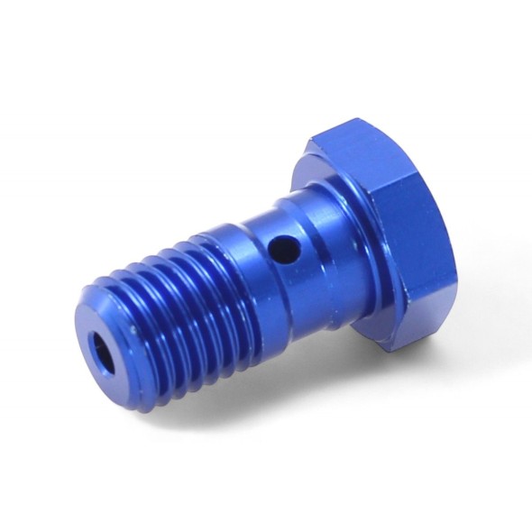 Vite corta forata M10x1,25 in lega leggera RTF017