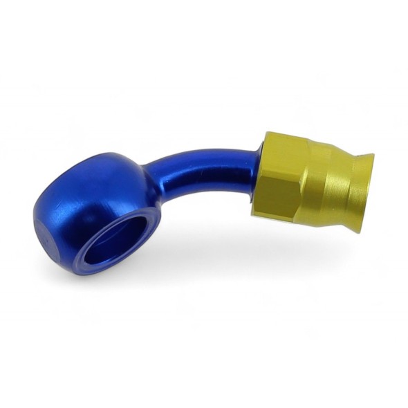 Raccordo occhiello piegato a 45° in lega leggera RTF028