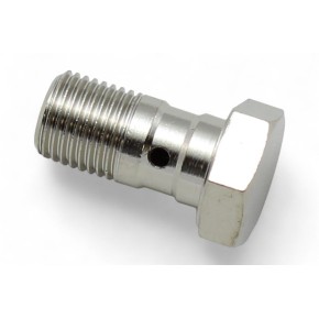 Vite corta forata M10x1 metallo RTF036