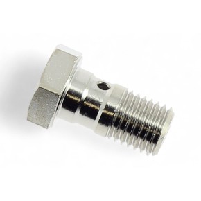 Vite corta forata M10x1,25 in metallo RTF037