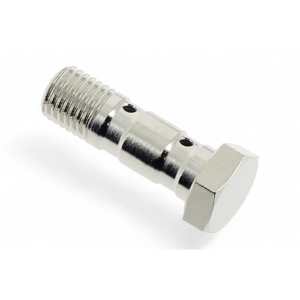 Vite lunga forata M10x1,25 in metallo RTF039