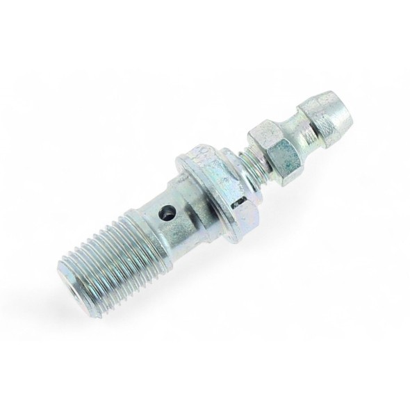 Vite corta forata con spurgo M10x1 in metallo RTF040