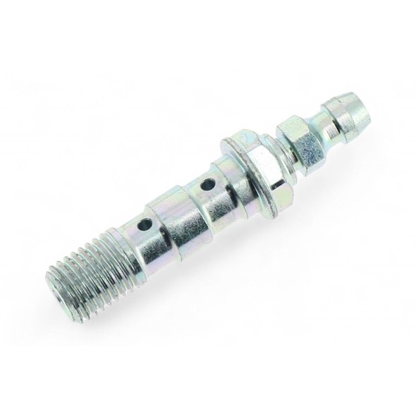 Vite lunga forata con spurgo M10x1,25 in metallo RTF043